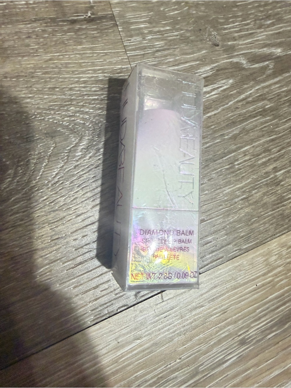 Huda Beauty Diamond Balm Sheer Lip Balm - Pink - Seductress